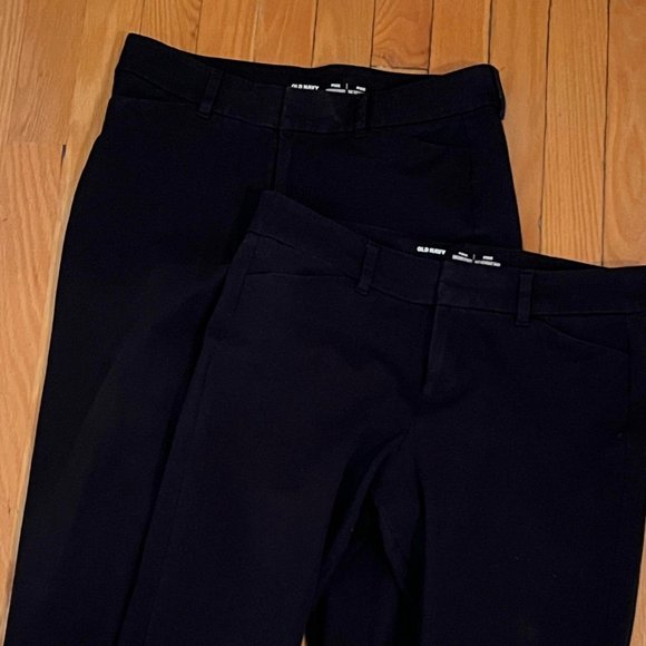 BUNDLE 🛍️2/25$ Black Dress Office Pants Ankle Length - Picture 3 of 5